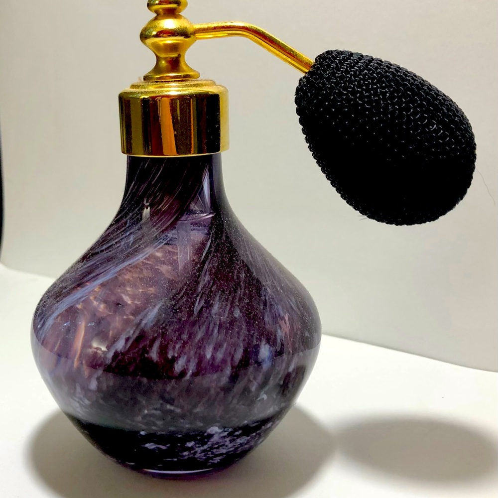 Vintage perfume dispenser and container
